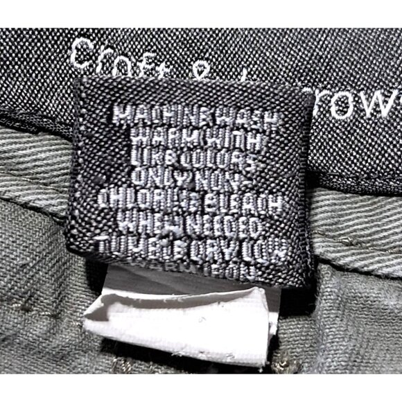 Croft & Barrow Cargo Shorts Mens Size 38 Green 100% Cotton Durable Casual Style - Picture 3 of 4